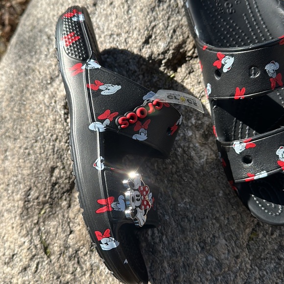 Disney Parks Minnie Mouse Crocs with Charms - Picture 2 of 3